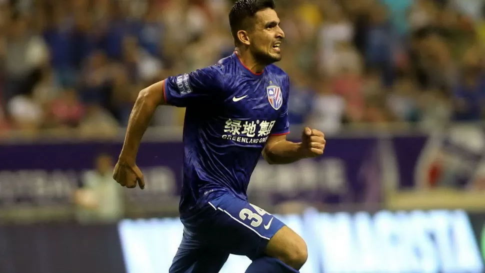 VUELVE DESDE CHINA. Lucas Viatri viene de realizar una buena campaña con el Shanghai Shenhua.
FOTO TOMADA DE futbolistasaxem.com.ar