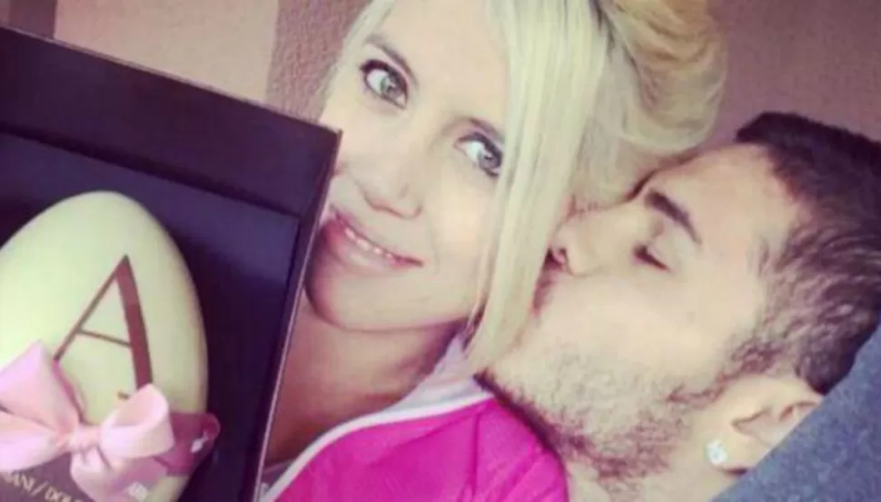 Wanda Nara presentó a su hija Francesca Icardi