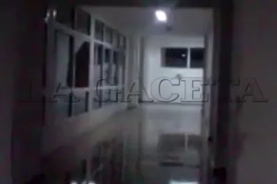 Adentro del Hospital Padilla llovió tanto como afuera