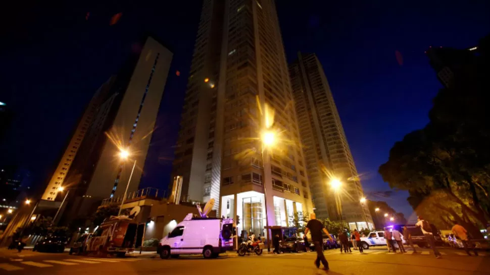 PUERTO MADERO. El edificio donde vivía Nisman