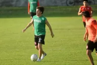 Becica volvió a entrenar en San Martín
