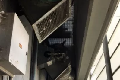 Así es el pasadizo hallado en el departamento de Nisman