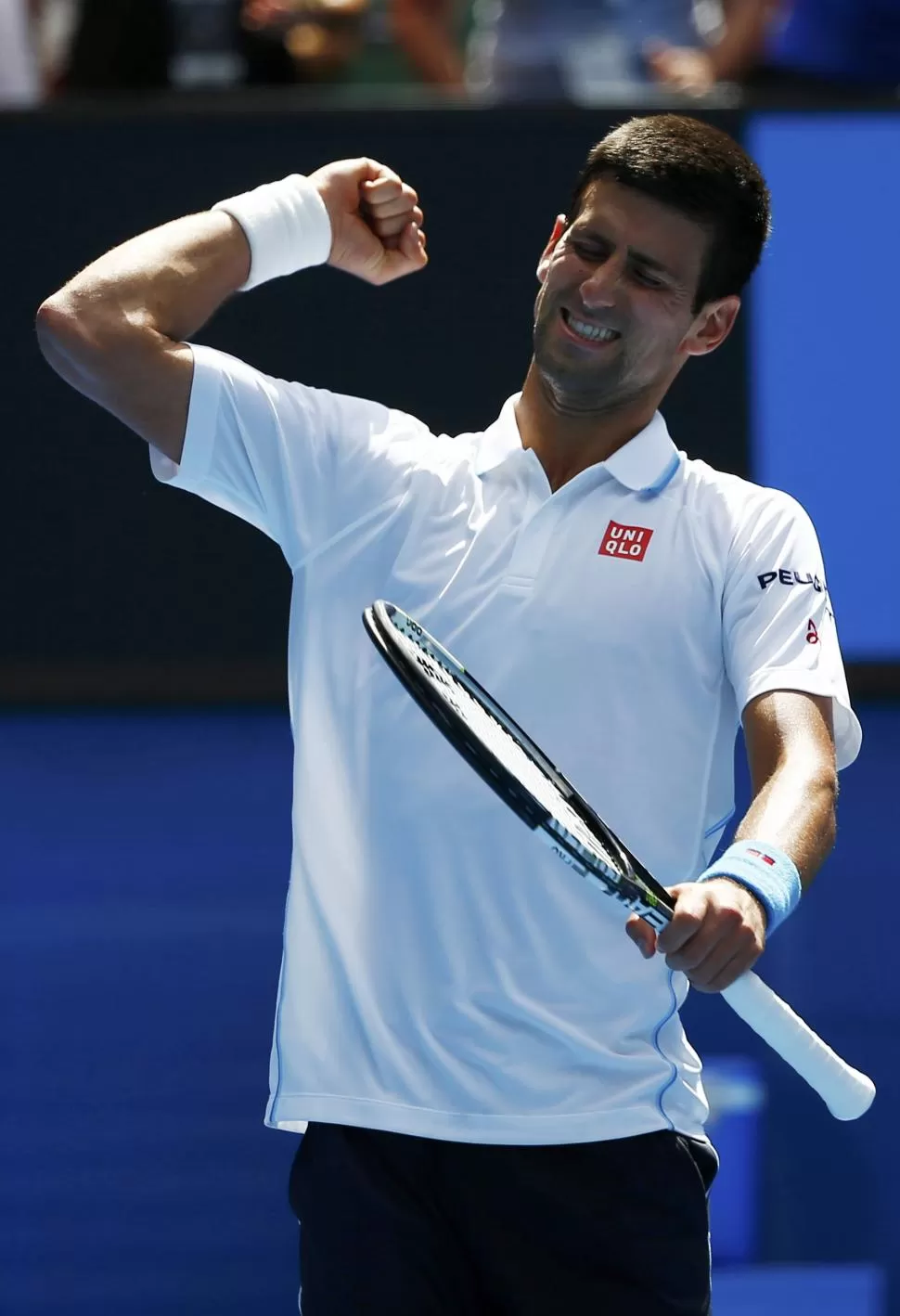 SÓLIDO. Djokovic ganó fácil. reuters