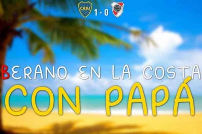 Boca se burla de River con los clásicos afiches