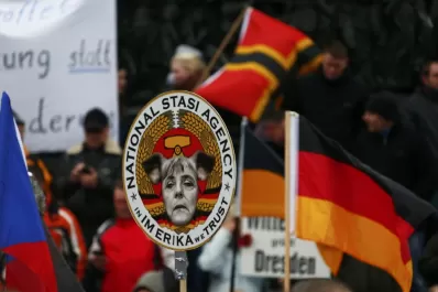 Otra vez, los islamófobos alemanes salieron a la calle