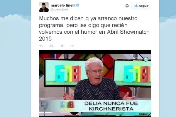 Tinelli y Rial compartieron una foto falsa de 6,7,8 y causaron revuelo en Twitter