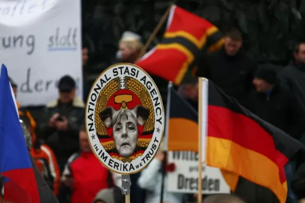 Otra vez, los islamófobos alemanes salieron a la calle