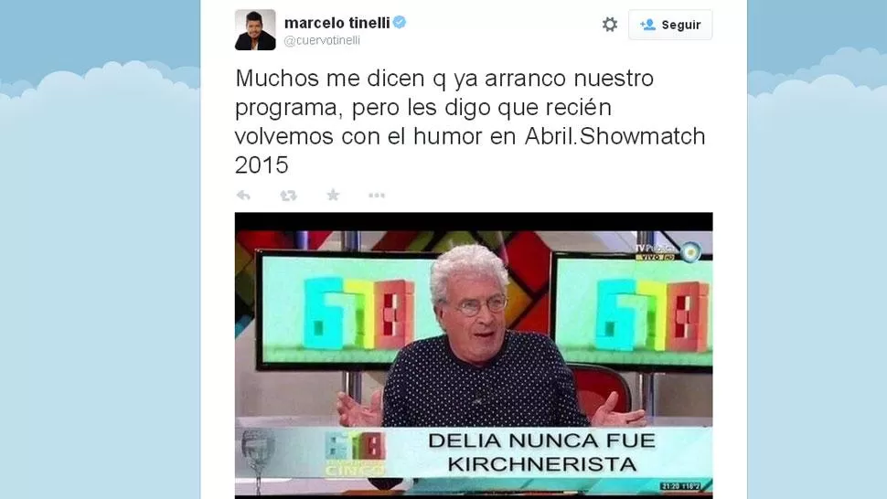 Tinelli y Rial compartieron una foto falsa de 6,7,8 y causaron revuelo en Twitter