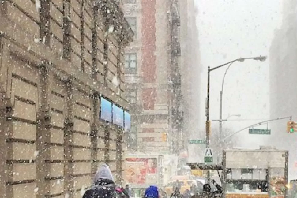 Impresionante tormenta de nieve en Estados Unidos (Galería de fotos)