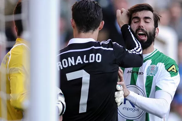 CR7, sancionado con dos fechas