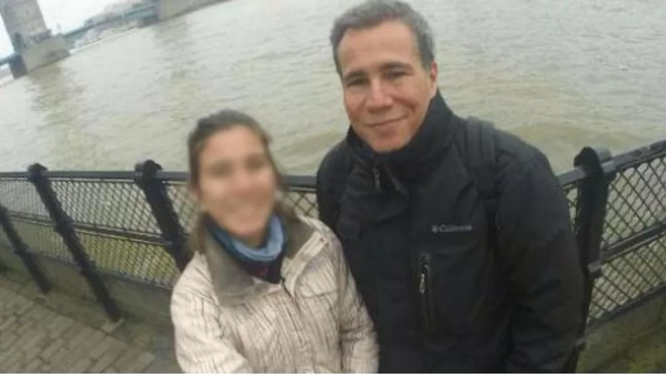 EN EUROPA. Nisman pasó sus últimas vacaciones con su hija en Inglaterra. 