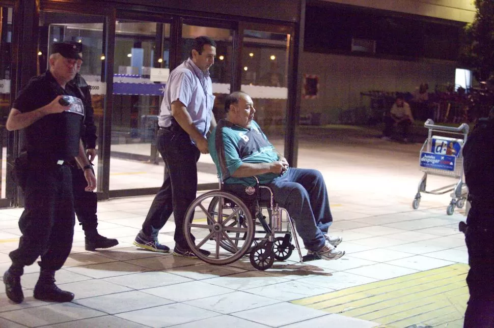 PRESO. Tras la detención en Ezeiza, “La Chancha” guarda prisión domiciliaria. FOTO DE Mario Sayes (ARCHIVO)