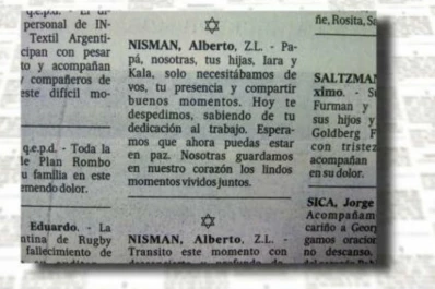 Solo necesitábamos tu presencia, fue la emotiva despedida de las hijas de Nisman