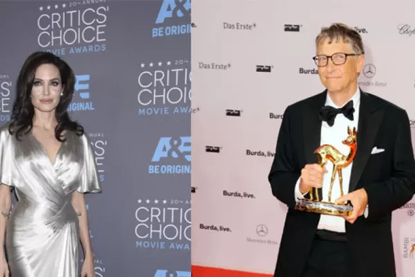 Bill Gates y Angelina Jolie son las personas más admiradas del mundo