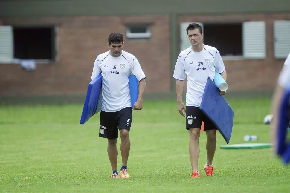 LISTO. González será una alternativa más en el ataque de Atlético. Arrancará de volante, pero tiene permiso de llegar al gol. LA GACETA / FOTO DE ANALÍA JARAMILLO