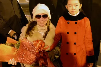 La Presidenta llegó a China para una visita oficial