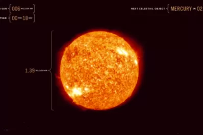 En video: podés recorrer el Universo a la velocidad de la luz
