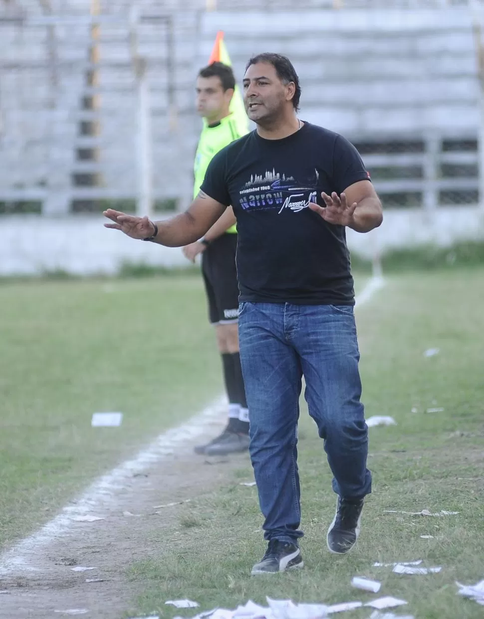 TRANQUILO. Godoy ya planifica la revancha en Santiago ante Unión. Concepción FC está a 90’ de meterse en la final.  la gaceta / foto de osvaldo ripoll (archivo)