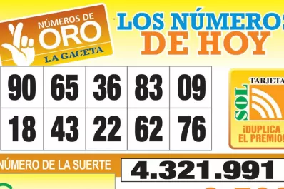 Los Números de Oro de LA GACETA