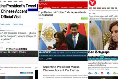 Medios del mundo critican a Cristina por su chiste sobre los chinos