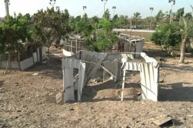 Un zoológico quedó devastado en Franja de Gaza