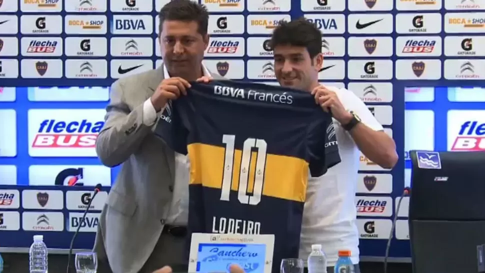 REFUERZO.  Nicolás Lodeiro usará la 10. TÉLAM