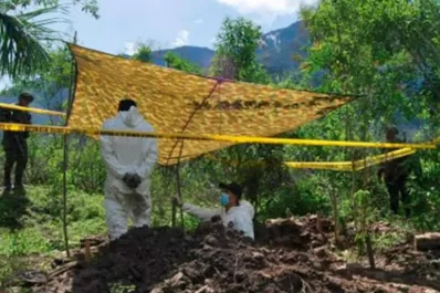 Colombia: hallan restos de 62 personas en una fosa común