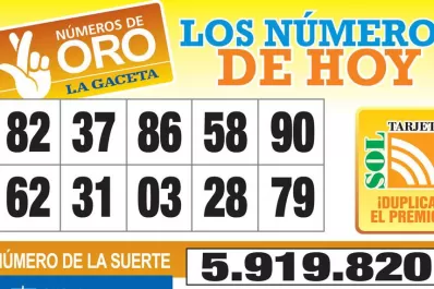 Los Números de Oro de LA GACETA
