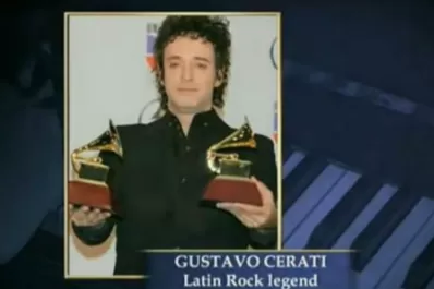 Gustavo Cerati tuvo su homenaje en los premios Grammy