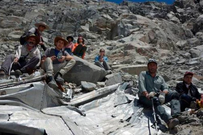 Encuentran en Los Andes un avión que estaba desaparecido desde hace 53 años