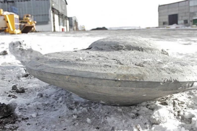 Descubren extraño objeto con forma de ovni