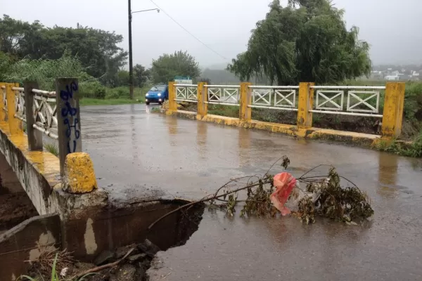 El puente de La Rioja y Camino de Sirga está cada vez más deteriorado