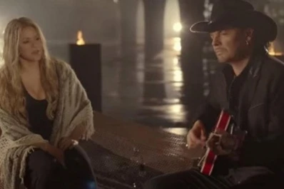 Furor por un video inédito de Shakira y Maná