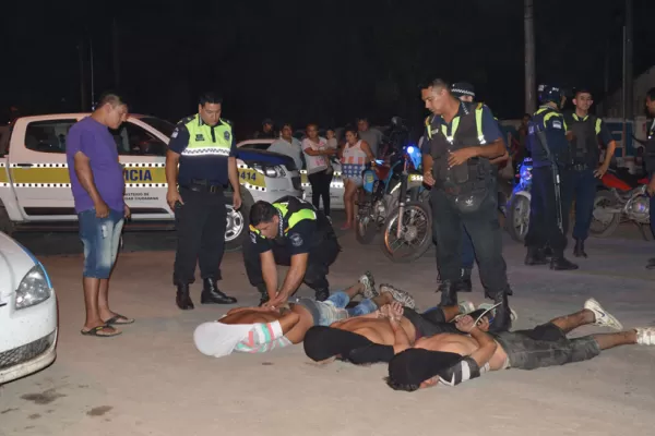 Persecución y secuestro en Alderetes