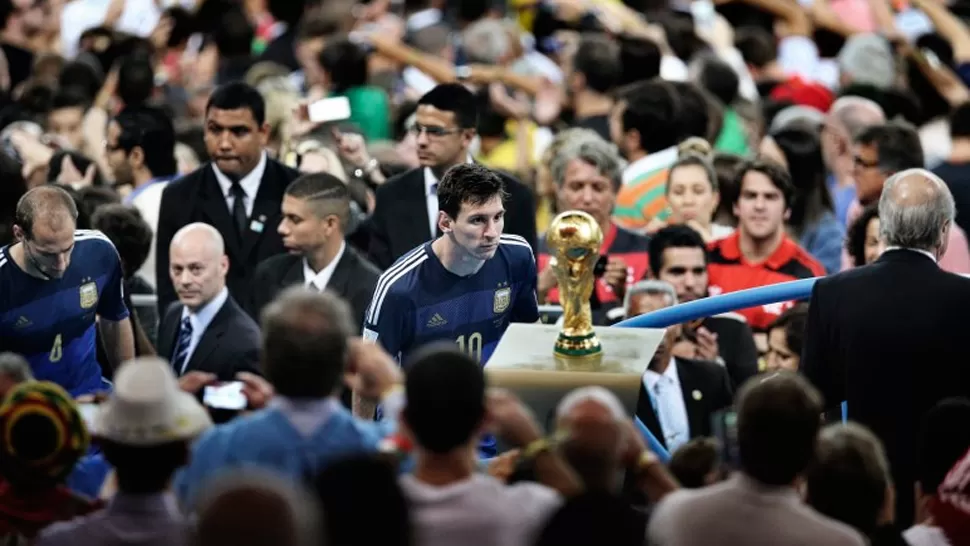 SABOR AMARGO. La desilusión de Messi, retratada por un fotógrafo chino. WORLD PRESS PHOTO