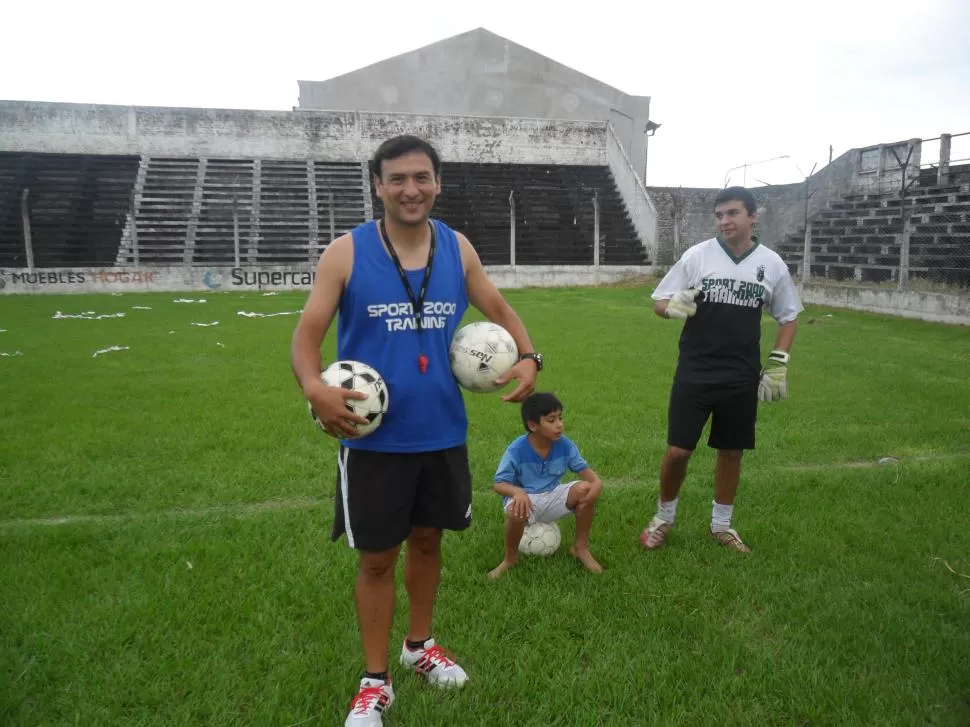 MOTIVADOR. Cabral coordinará las inferiores de Monteros Voley y trabajará con los chicos de Ñuñorco. No se cansa. foto de jorge díaz