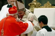 Villalba fue creado cardenal por el papa Francisco