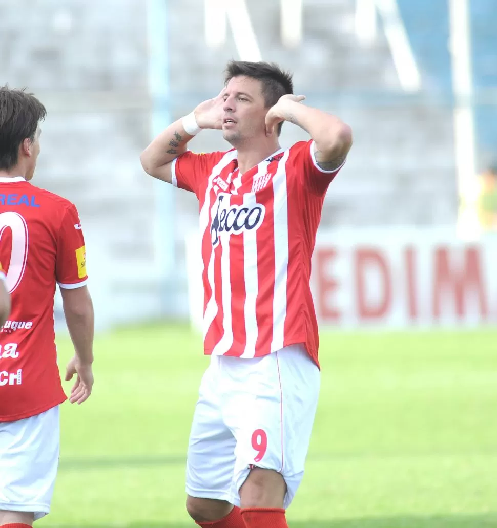 ATENTO. El polémico Fabricio Lenci ahora juega en Douglas Haig. la gaceta / foto de héctor peralta (archivo)