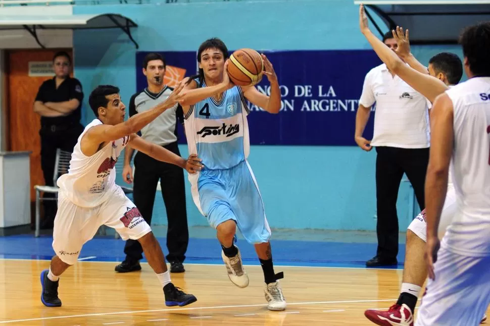 CONFIANZA. Tucumán BB encontró lo que buscaba y esta noche quiere repetirlo.  la gaceta / foto de diego aráoz