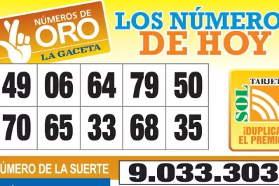 Los Números de Oro de LA GACETA