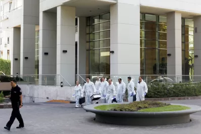 Hallan un cuerpo calcinado a metros de las torres Le Parc, donde vivía el fiscal Nisman