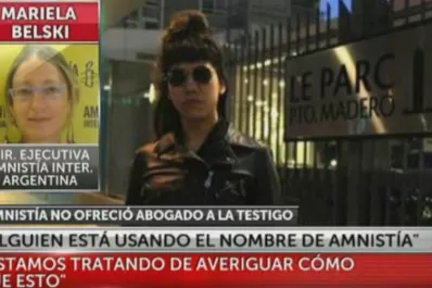 Amnistía Internacional negó haberle ofrecido un abogado a la testigo del caso Nisman