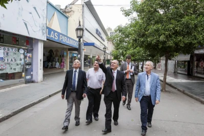 Todo listo para reconvertirlas peatonales