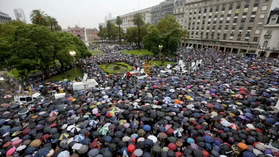 18F: así fueron los ratings durante la marcha del silencio