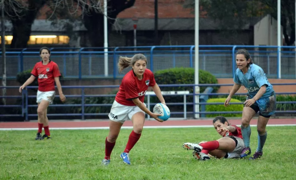 SIN PAUSA. Entre Cardenales y Las Pumas, Rita lleva un año bastante cargado. Prensa UAR 