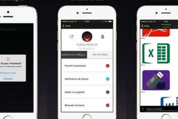 Hush Hush, la aplicación que promete ser más segura que WhatsApp