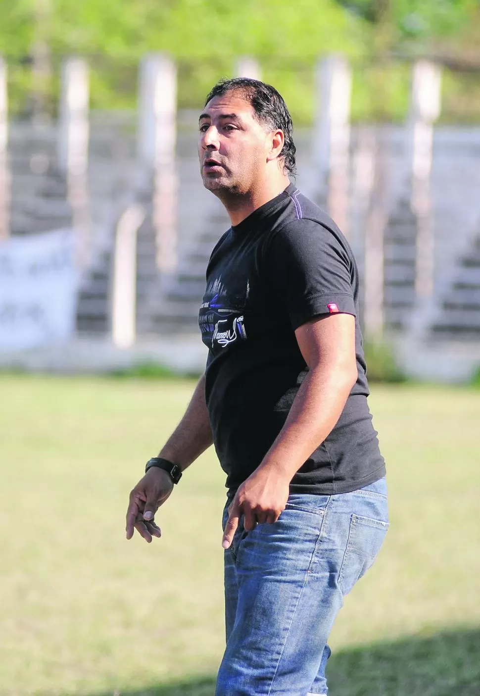 TÉCNICO. Víctor Nazareno Godoy seguirá al frente del “cuervo”. la gaceta / foto de osvaldo ripoll  (archivo)