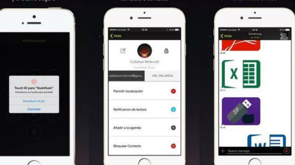 Hush Hush, la aplicación que promete ser más segura que WhatsApp
