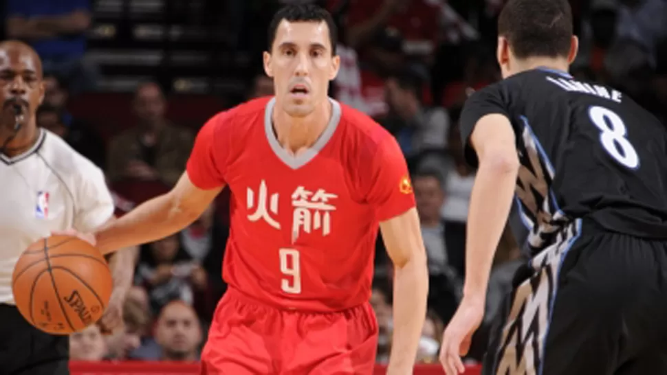 OTRO FUTURO. Prigioni suma minutos en uno de los candidatos a quedarse con la conferencia Oeste. FOTO TOMADA DE NBA.COM/ROCKETS