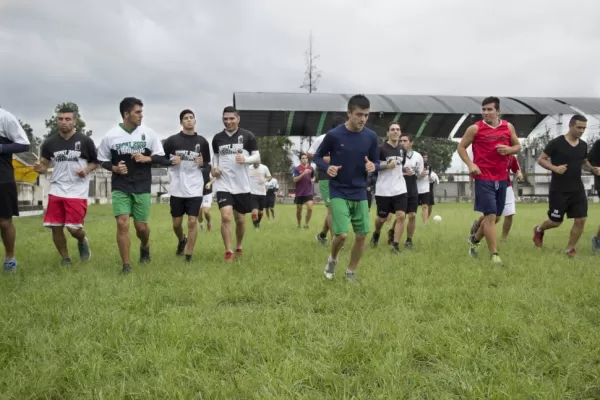 Concepción FC empezó a practicar en su casa